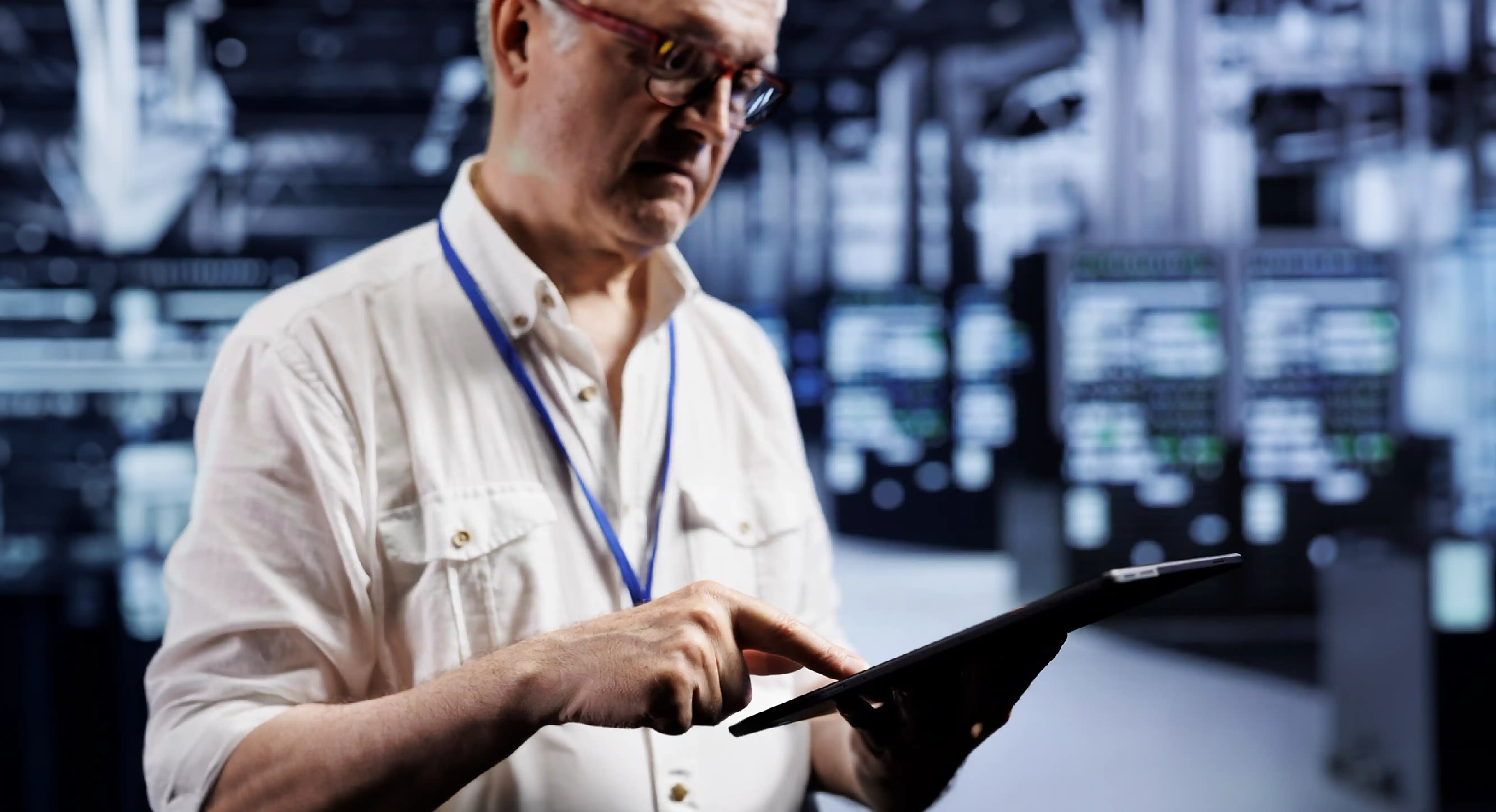 Hombre-mayor-trabajando-con-tablet